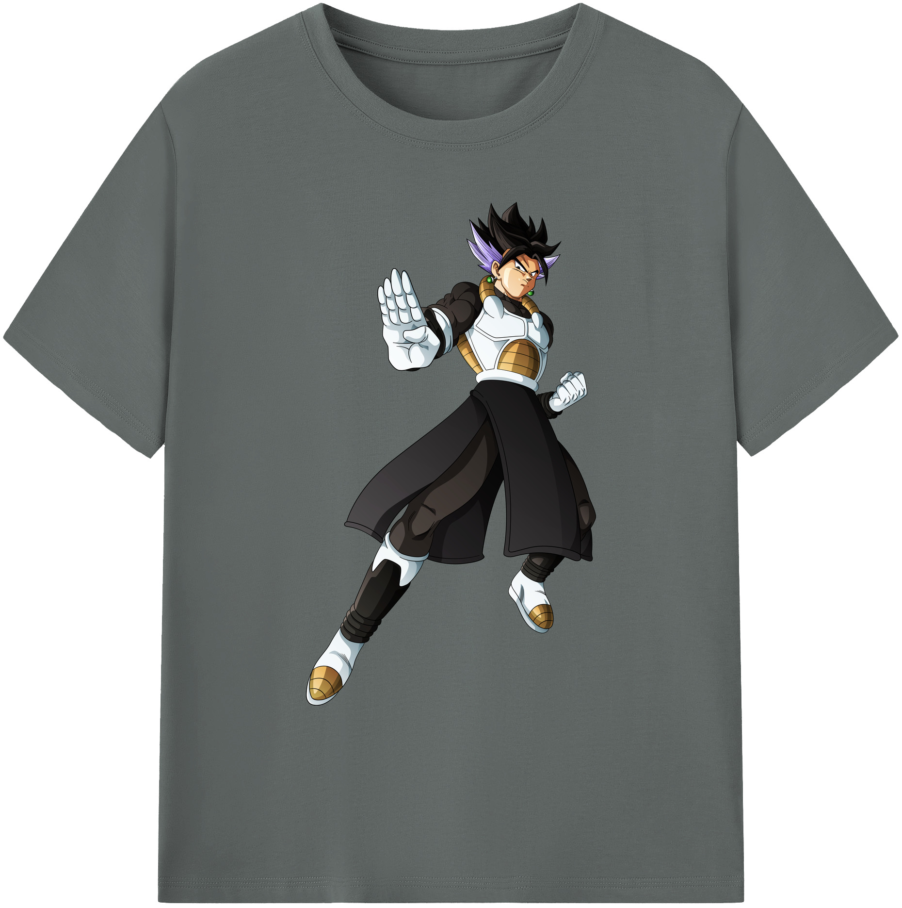 （画像用） ドラゴンボール ベジット DRAGON BALL Vegetto 綿100％ メンズ半袖Tシャツ｜肌触りやわらか＆通気性